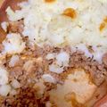 にゃはポン's cooksnap of when they made ひき肉とじゃが芋のケチャップグラタン.