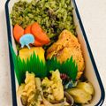 shiho23's cooksnap of when they made 玉ねぎベーコンしめじ大葉の簡単和風ピラフ.