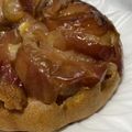 クック2ZMQKF☆'s cooksnap of when they made 炊飯器で焼く 紅玉りんごのタルトタタン風.