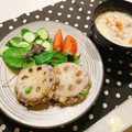 カーマさん's cooksnap of when they made 蓮根と豆腐と枝豆の和風ハンバーグ.