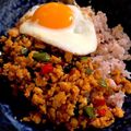 てんてこﾏｲﾏｲ's cooksnap of when they made 子供も喜んだ♪鶏ミンチで簡単ガパオライス.