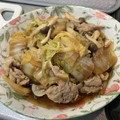 momo♡nana's cooksnap of when they made ★豚こまと白菜のすき煮.