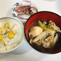 クック0MAQGC☆'s cooksnap of when they made 簡単 白だしde栗ごはん.