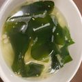 KUUUUUUMIN's cooksnap of when they made ダシダで簡単♡韓国わかめスープ.