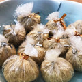 よーくんmama's cooksnap of when they made 茶巾絞りの栗きんとん♪中津川の和菓子屋風.