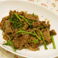 youtapapa's cooksnap of when they made ☼牛肉の粒マスタード炒めのクレソン和え.