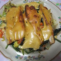 megumi313's cooksnap of when they made ✿鮭のみそマヨネーズ焼き✿.