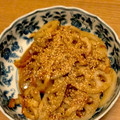 ☆あーちゃん！'s cooksnap of when they made 蓮根と竹輪炒め.