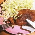 ぶちみほ's cooksnap of when they made トンテキ・あっさりしょうゆ味.