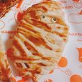 まりえmy's cooksnap of when they made ハロウィン☆かわいいミイラアップルパイ.