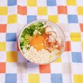 カレンガール's cooksnap of when they made 茗荷と天かすのTKG♡.