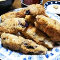 クリーピングタイム☆'s cooksnap of when they made なすの豚コマ巻きフライ.
