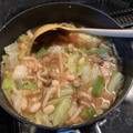 林檎娘のレシピノート's cooksnap of when they made 大豆とソーセージのケチャップスープ♪.