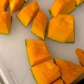 あずぺん's cooksnap of when they made 怖くないカボチャの切り方.