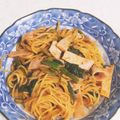 クックEGIVJ7☆'s cooksnap of when they made ほうれん草とハムの和風パスタ.