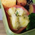 Yukiまむ's cooksnap of when they made お弁当に！ハムカップのじゃがいもチーズ！.
