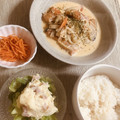 mack♪♪♪'s cooksnap of when they made 鮭ときのこのクリーム煮.