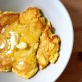 kumickey♫'s cooksnap of when they made 糖質制限！おからパウダーの豆乳パンケーキ.