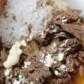 えりちゃお's cooksnap of when they made 簡単 圧力鍋で牛丼.