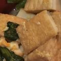 ひぃちゃんひー's cooksnap of when they made 【減塩】素材の味で勝負♡小松菜厚揚げ煮.