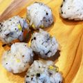 ♡Lavender♡'s cooksnap of when they made 一歳離乳食 ひじきとコーンの炊き込みご飯.