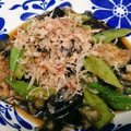 ＊komati＊'s cooksnap of when they made 揚げないナスとオクラの揚げ浸し.