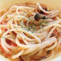はるシェフ's cooksnap of when they made 冷凍トマトと冷凍しめじの豆乳パスタ.