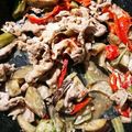 ☆アンシェル☆'s cooksnap of when they made オクラと豚肉のオイマヨ炒め❤ポン酢風味.