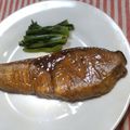 りゆじゆのばあば's cooksnap of when they made フライパンで簡単！基本のぶりの照り焼き.