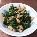 ちょこ✪0214's cooksnap of when they made お弁当に！大根菜と豚肉の生姜味噌炒め.