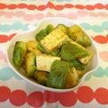 龍青空ママ's cooksnap of when they made お豆腐とアボカドのクミン炒め☆.