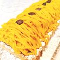 みみよりちゃん's cooksnap of when they made 簡単！かぼちゃのミニモンブランの作り方.