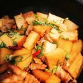 みっちゃんでぇ's cooksnap of when they made ご飯がすすむ☆豚バラ・大根・厚揚げ煮込み.