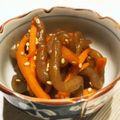 きらら15's cooksnap of when they made 人参とこんにゃくのきんぴら★つくりおき.