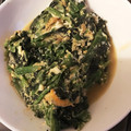 ☆しいたんママ☆'s cooksnap of when they made 業務スーパー　ほうれん草と卵の炒め.