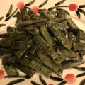 クック6SU8Y6☆'s cooksnap of when they made やらず豆（紫いんげん）のバター醤油炒め.