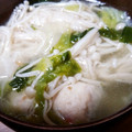 サバ先生's cooksnap of when they made 白菜とつみれの春雨スープ.