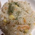 陽炎☆'s cooksnap of when they made 旦那大絶賛！エビピラフ.