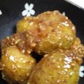 watyami's cooksnap of when they made ☆ほっこりと～揚げ新ジャガごま味噌バター.