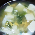 クック7NA4SM☆'s cooksnap of when they made チンゲン菜と卵のスープ　★宇都宮学校給食.