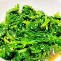 スティッチ。☆'s cooksnap of when they made ほうれん草の胡麻和え.