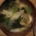 min☆___'s cooksnap of when they made 油揚げと長ネギとわかめのお味噌汁.