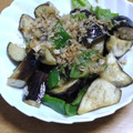 55才のおじさん's cooksnap of when they made レンジで5分★ナスとピーマンの煮浸し.