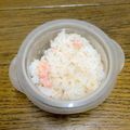 bibichann's cooksnap of when they made 米が旨い！簡単なタラコおむすび♪.