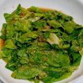 あららぎもみじ's cooksnap of when they made サラダ菜のごま和え.