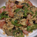 あんど＆'s cooksnap of when they made なすとピーマンとベーコンと玉子の炒め物♪.