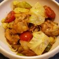 neko＊and…'s cooksnap of when they made ご飯が進む☆★鶏肉とキャベツのマヨ焼き.