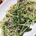 ナーちゃん's cooksnap of when they made 水菜としらすのさっと炒め.