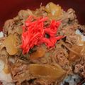 precious☆'s cooksnap of when they made 超簡単 牛丼 しらたき入.