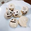 ももんじゃー's cooksnap of when they made ハロウィンおばけのメレンゲクッキー.